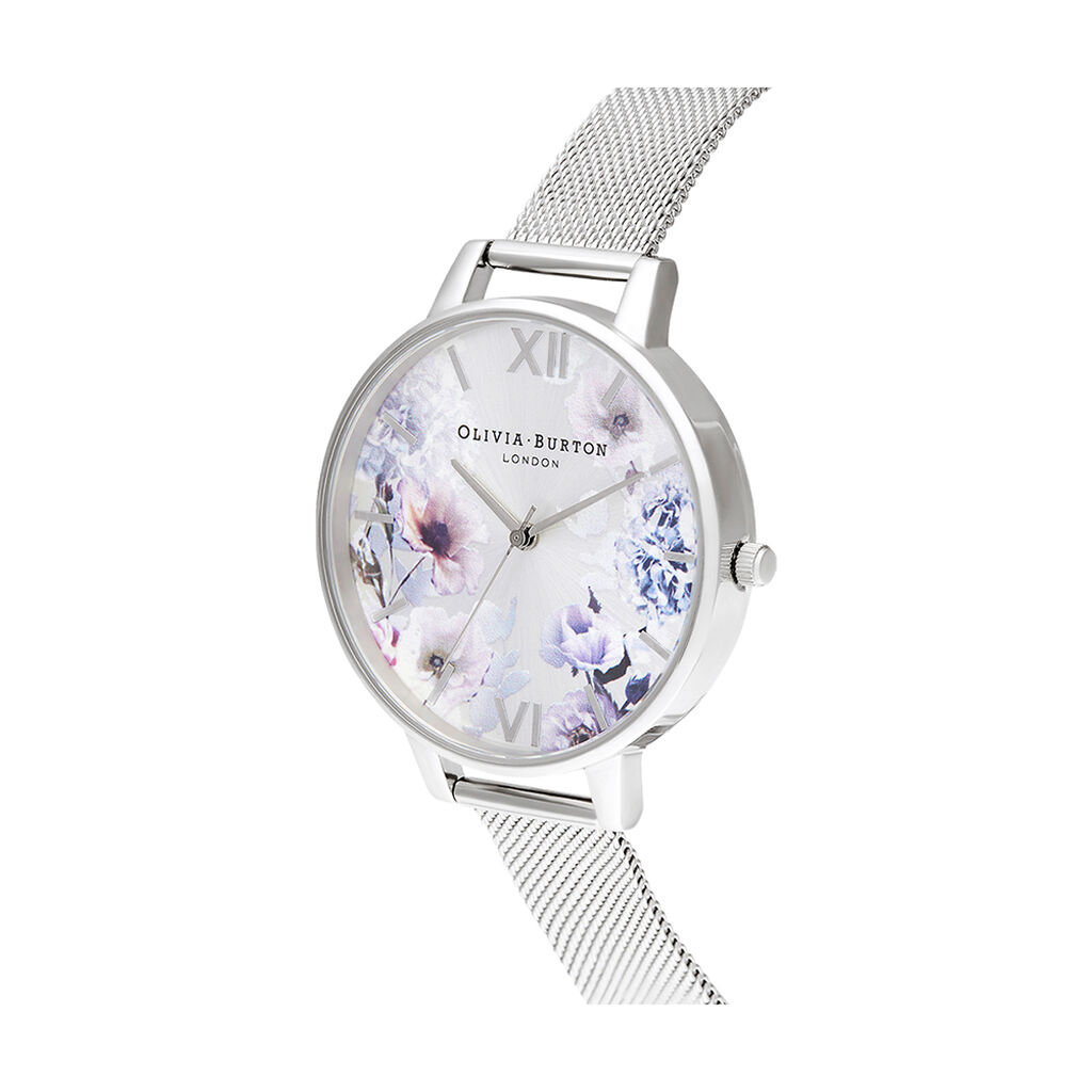Montre Olivia Burton Sunlight Florals Argent - Montres Femme | Histoire d’Or
