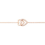 Bracelet Ottavia Argent Rose Oxyde De Zirconium - Bracelets Femme | Histoire d&rsquo;Or