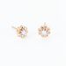 Boucles D'oreilles Puces Argent Rose Donella Oxyde De Zirconium - Boucles d'oreilles fantaisie Femme | Histoire d’Or