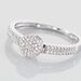 Bague Lisyae Or Blanc Diamants - Bagues avec pierre Femme | Histoire d’Or