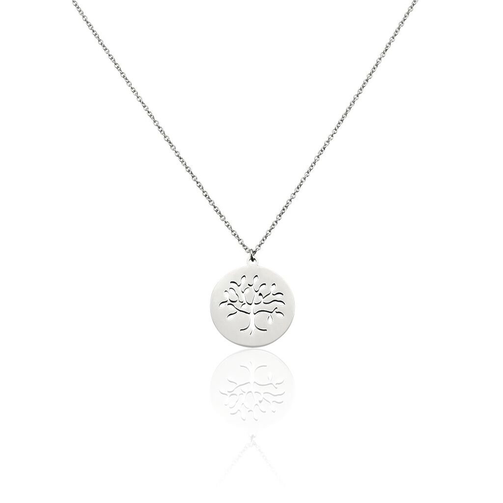 Collier Acier Blanc Ganet - Sautoirs Femme | Histoire d’Or