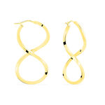 Cr&eacute;oles Helmine Or Jaune - Boucles d'oreilles cr&eacute;oles Femme | Histoire d&rsquo;Or