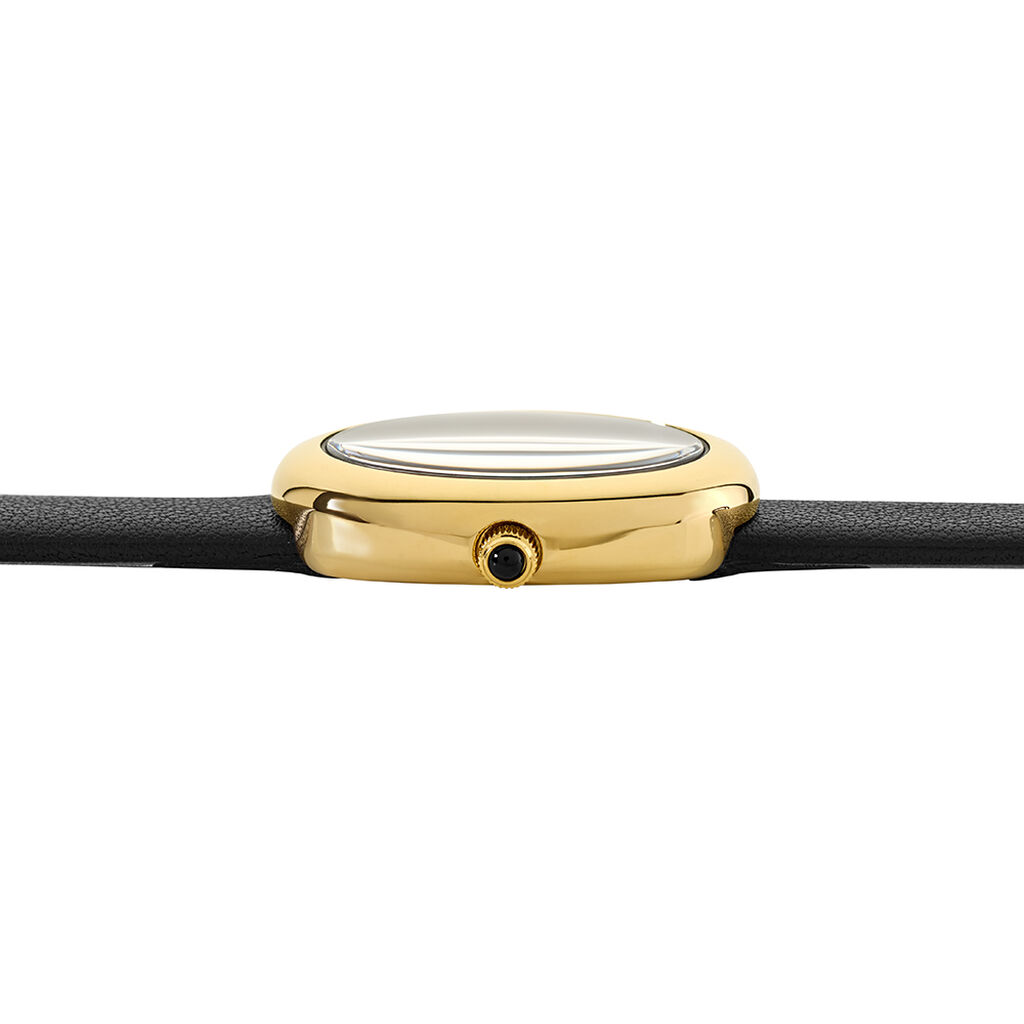 Montre Rosefield Ovale Noir - Id&eacute;es cadeaux Femme | Histoire d&rsquo;Or
