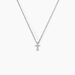 Collier Neruda Argent Blanc Oxyde De Zirconium - Colliers fantaisie Femme | Histoire d’Or