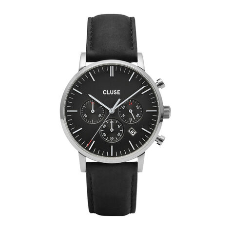 Montre Cluse Aravis Noir - Montres Homme | Histoire d’Or