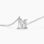 Collier Neruda Argent Blanc Oxyde De Zirconium - Colliers fantaisie Femme | Histoire d&rsquo;Or