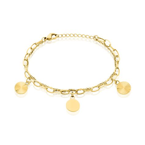 Bracelet Gili Acier Jaune - Bracelets Femme | Histoire d’Or