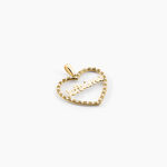 Pendentif Loove Or Jaune Diamant - Pendentifs Femme | Histoire d&rsquo;Or