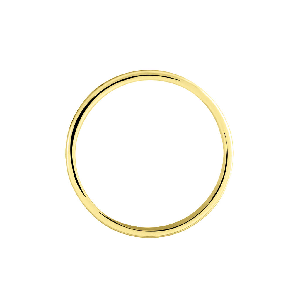 Alliance Hevan Ruban Or Bicolore - Alliances Unisex | Histoire d&rsquo;Or