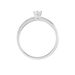 Bague Solitaire Natalia Or Blanc Diamant - Bagues solitaires Femme | Histoire d’Or