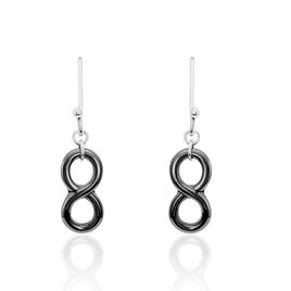 Boucles D'oreilles Pendantes Alicia Argent Blanc Céramique - Boucles d'oreilles fantaisie Femme | Histoire d’Or