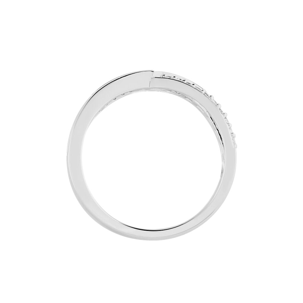 Bague Audon Argent Blanc Oxyde De Zirconium - Bagues avec pierre Femme | Histoire d’Or