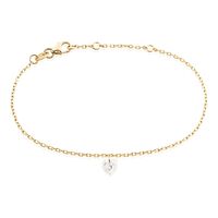 Bracelet Crush Plaqué Or Jaune Oxyde De Zirconium
