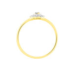 Bague Charletta Or Jaune Diamant - Bagues solitaires Femme | Histoire d&rsquo;Or