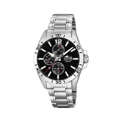 Montre Lotus Multifunction Noir - Montres Homme | Histoire d&rsquo;Or