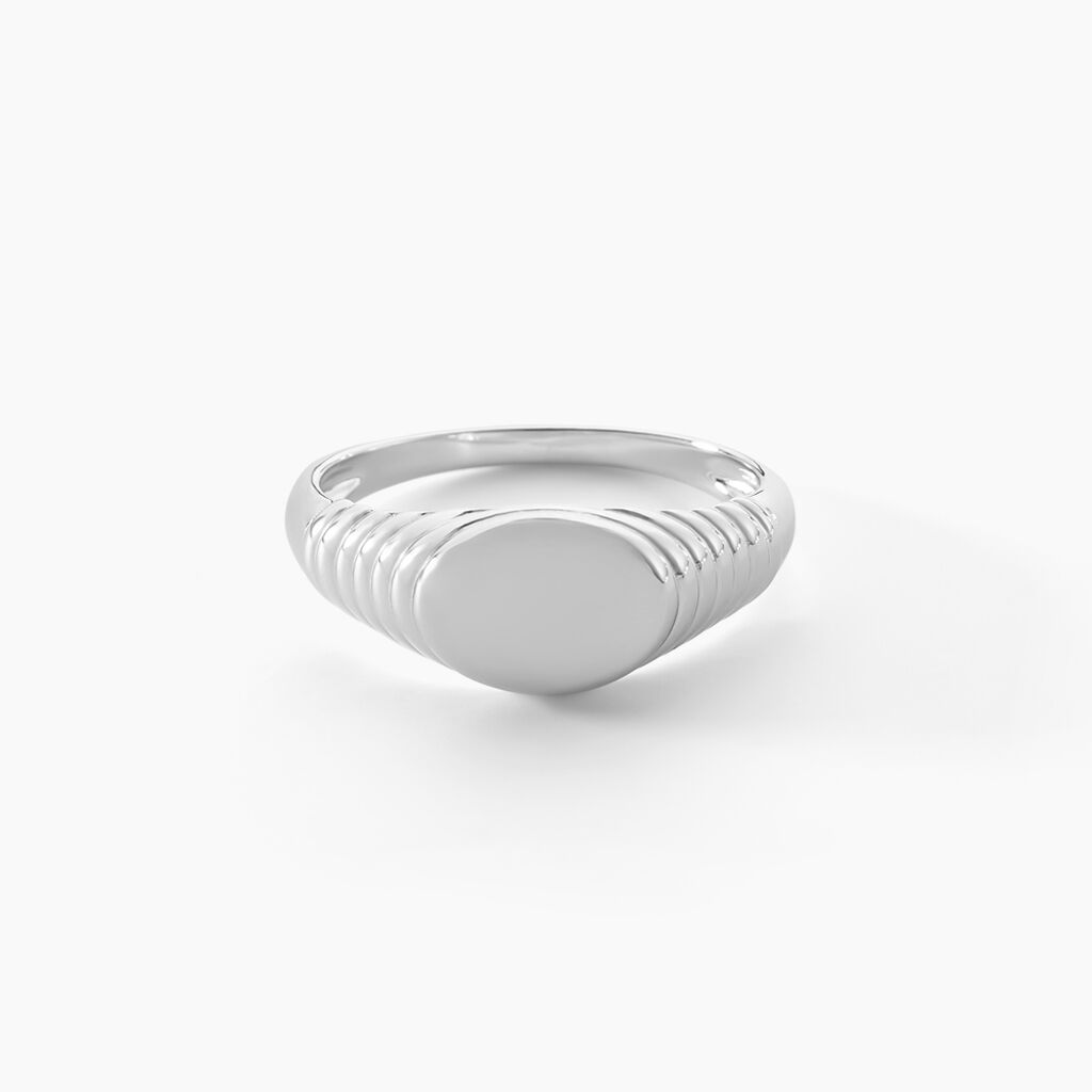 Bague Egerie Argent Blanc - Bagues fantaisie Femme | Histoire d’Or