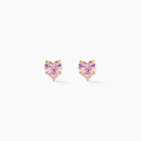 Boucles D'oreilles Puces Daria Or Jaune Oxyde