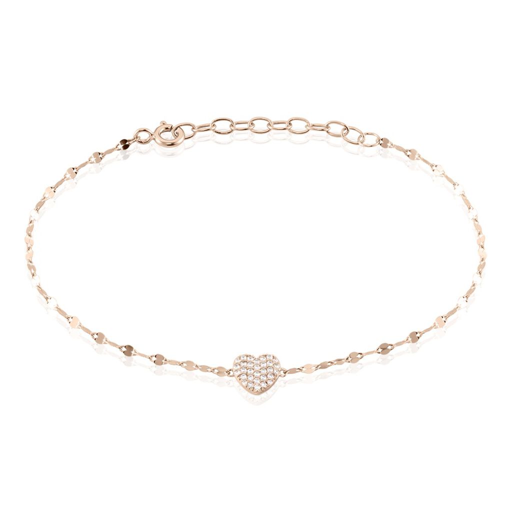 Bracelet Argent Rose Varinia Oxydes De Zirconium - Bracelets fantaisie Femme | Histoire d’Or