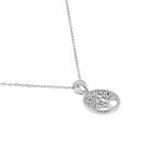 Collier Chimere Argent Blanc Oxyde De Zirconium - Colliers fantaisie Femme | Histoire d&rsquo;Or