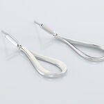 Boucles D'oreilles Pendantes Sila Argent Blanc - Boucles d'oreilles fantaisie Femme | Histoire d&rsquo;Or