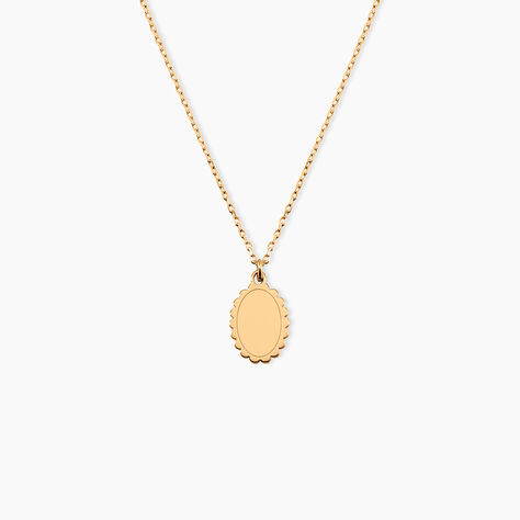 Collier Deepali Plaqu&eacute; Or Jaune - Colliers fantaisie Femme | Histoire d&rsquo;Or