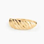 Bague Jaymes Or Jaune - Bijoux sans pierre Femme | Histoire d&rsquo;Or