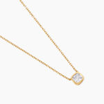 Collier Francine Argent Dor&eacute; A L'Or 750/1000 Oxyde De Zirconium - Colliers Femme | Histoire d&rsquo;Or