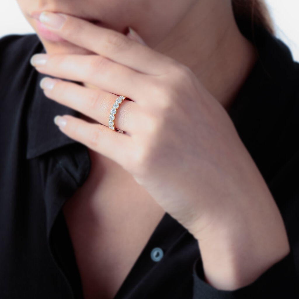 Alliance Eloise Or Jaune Diamant - Alliances Femme | Histoire d’Or