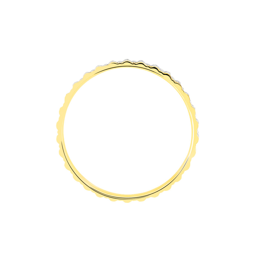 Alliance Hermanne Or Bicolore - Alliances Femme | Histoire d&rsquo;Or