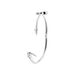 Bracelet Jonc Veronike Argent Blanc Oxyde De Zirconium - Bracelets Coeur Femme | Histoire d’Or