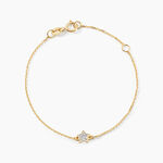 Bracelet Chirine Etoile Or Jaune - Bracelets Enfant | Histoire d&rsquo;Or