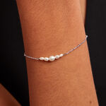 Bracelet Blaine Argent Blanc Perle De Culture - Bracelets Femme | Histoire d&rsquo;Or