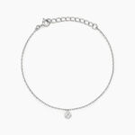 Bracelet Mayane Argent Blanc - Bracelets Femme | Histoire d&rsquo;Or
