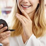 Alliance Caroline Sablee Ruban Plat Or Blanc - Alliances Unisex | Histoire d&rsquo;Or