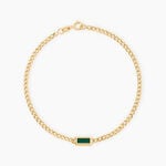 Bracelet Chet Or Jaune Malachite - F&ecirc;te des m&egrave;res Femme | Histoire d&rsquo;Or