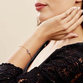 Bracelet More Plaqué Or Pierre Artificielle - Bracelets fantaisie Femme | Histoire d’Or