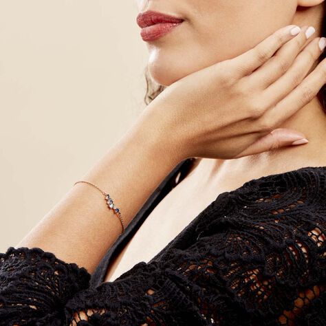 Bracelet More Plaqué Or Pierre Artificielle - Bracelets Femme | Histoire d’Or