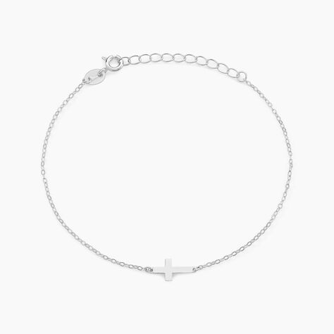 Bracelet Ashana Argent Blanc - Bracelets Femme | Histoire d’Or