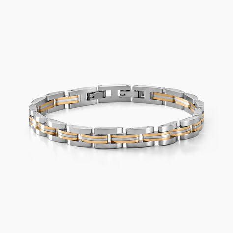 Bracelet Tom Acier Bicolore - Bracelets Homme | Histoire d’Or