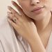 Bague Haissa Or Blanc Topaze Et Oxyde De Zirconium - Bagues solitaires Femme | Histoire d’Or