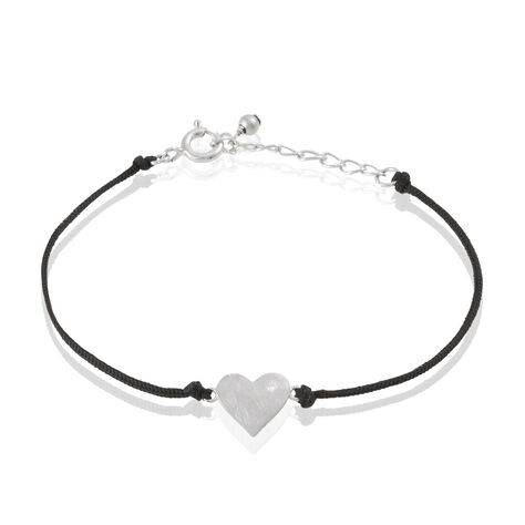 Bracelet Esterina Argent Blanc Oxyde De Zirconium - Bracelets Coeur Femme | Histoire d’Or