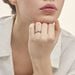 Bague Lilybeth Or Blanc Diamant - Bagues avec pierre Femme | Histoire d’Or