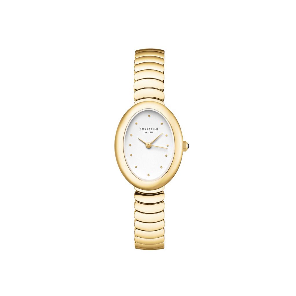 Montre Rosefield Ovale Blanc - Montres Femme | Histoire d&rsquo;Or