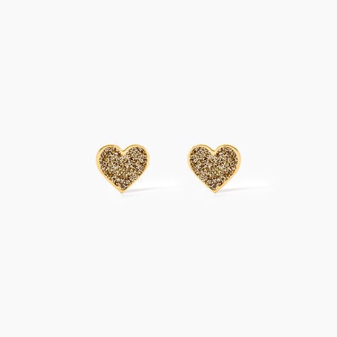 Boucles D'oreilles Puces Marta Or Jaune - Clous d'oreilles Femme | Histoire d&rsquo;Or