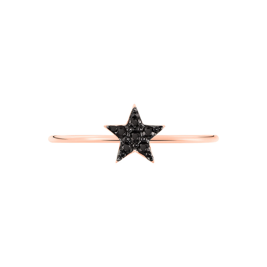 Bague Aliciana Argent Rose Oxyde De Zirconium - Bagues avec pierre Femme | Histoire d’Or
