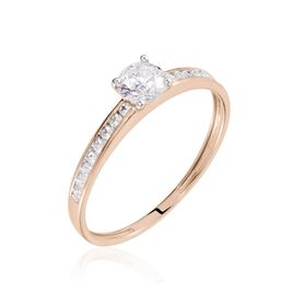 Bague Harem Or Rose Oxyde - Bagues solitaires Femme | Histoire d’Or