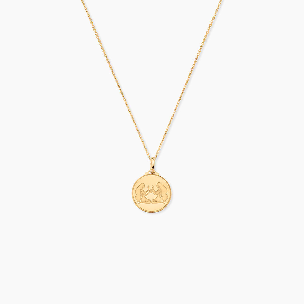 Pendentif Lamie Zodiaque Or Jaune - Pendentifs Zodiaque Unisex | Histoire d&rsquo;Or