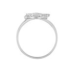 Bague Peppi Argent Blanc Oxyde De Zirconium - Bagues solitaires Femme | Histoire d&rsquo;Or