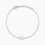 Bracelet Eclat D'Aurore Argent Blanc Oxyde De Zirconium - F&ecirc;te des m&egrave;res Femme | Histoire d&rsquo;Or