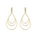 Boucles D'oreilles Pendantes Jenyfer Plaqué Or Jaune - Boucles d'oreilles fantaisie Femme | Histoire d’Or